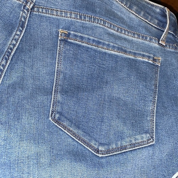 maternity jeans stretch low front panel slim straight size 18 NWT‎ old navy - Picture 5 of 5